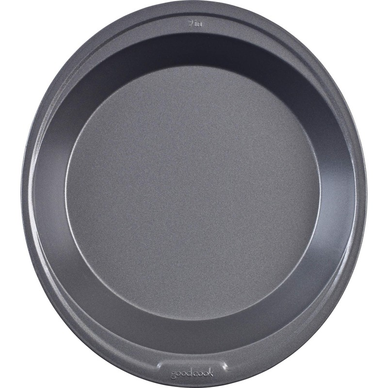 GoodCook Everyday Nonstick Steel Pie Pan , 9", Gray
