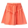 Retour denim de luxe Girls' Patty Skirt, Neon Coral
