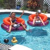 Swimline Original Inflatable UFO Spaceship Pool Float Ride On with