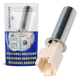 Temperature sensor for NTC for the heating element of a washing machine with the original code 00170961 00175369 00154431 for Bosch for Siemens 429219 for Küppersbusch 02183895 00837088 for source -