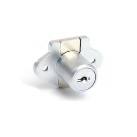 Corbin Cabinet Lock (CCL) 02067-26D-KA Deadbolt Drawer Lock, 7/8" Cylinder Length, Satin Chrome - Keyed Alike