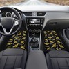 YINGQIGUAN Golden Bee Car Floor Mats Carpet Universal Honey Bee