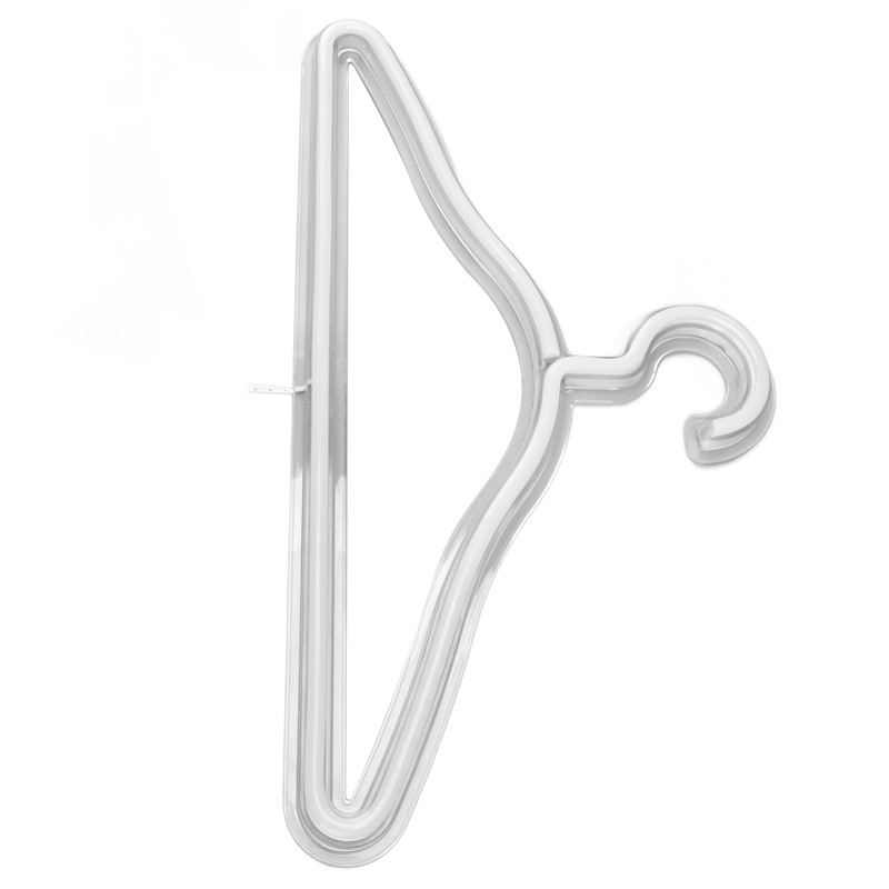 Coat Hanger LED Neon Sign Decorative Wall Hanging Sign for