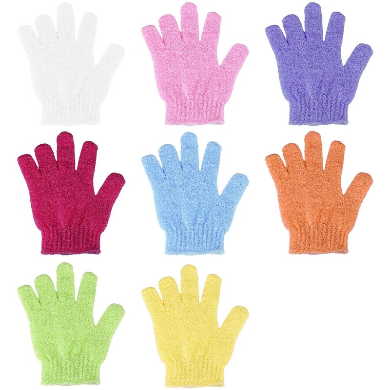2 Pcs Shower Gloves, Exfoliating Gloves, Exfoliating Mitt, Exfoliating Body