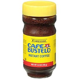 Café Bustelo Coffee, Instant Espresso Coffee, 3.5 Ounces, 4 Count