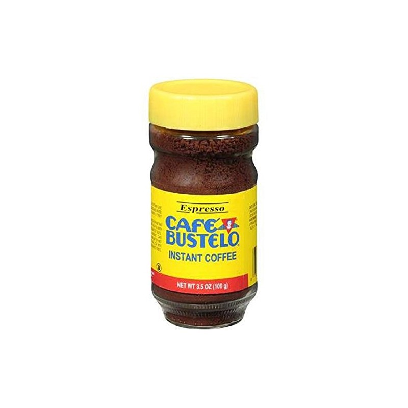 Café Bustelo Coffee, Instant Espresso Coffee, 3.5 Ounces, 4 Count