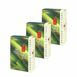Bamboo salt soap 3pcs O (WB6EFFC) / 죽염 비누 3개입 O (WB6EFFC)