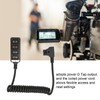 D Tap Male to 4 Port Dtap Female Splitter Power