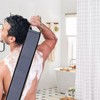 DIYCUT Doppelseitig Peeling-Rückenschrubber für die Dusche, Rückenreiniger, mit Griff Rückenschrubber,