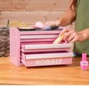 Kobalt Pink Mini Tool Box 3 Drawer Base