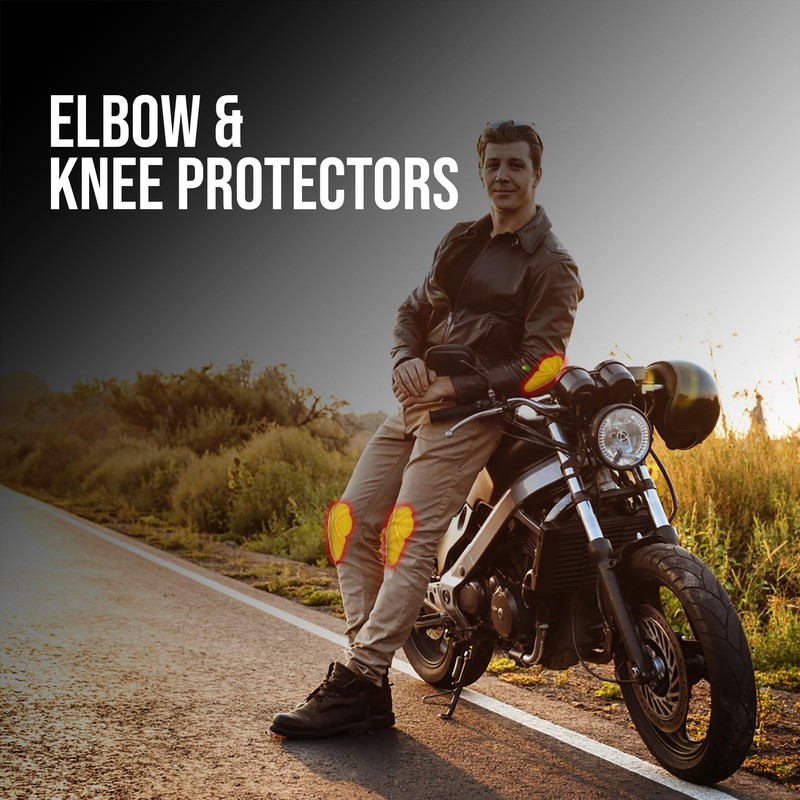GREAT BIKERS GEAR - CE Level 2 Motorcycle Armor Protector