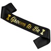 Groom to Be Sash, Wedding Engagement Ceremony Bridal Shower Bachelor