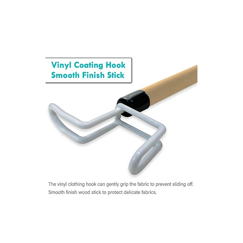 27 Inches Long Dressing Stick - Dressing Aid for Clothes,