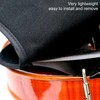 Violin Shoulder Rest Pad Adjustable Chinrest Soft Cover Protector Non