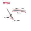 Antrader 1/8" x 1/4" 304 Stainless Steel Blind Rivets Pull