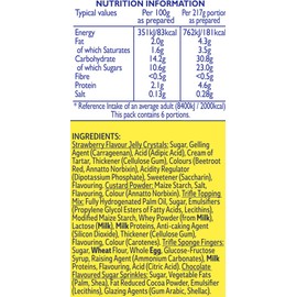 Bird's Trifle Kit, Strawberry Flavoured Dessert Mix, 141 g (Pack of 1)