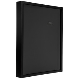 Hobby Lobby Jersey Display Case, Black, 29 x 23 inches, 2 inch Depth, Vertical/Horizontal Orientation, Glass Front