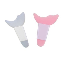 Mirhua Mascara Guard, Eye Makeup Aid, Multifunctional Eye Makeup Assist, Support Tool for Applying Mascara and Eyeshadow, Auxiliary Pads, Length 2.8 inches (7 cm), Width 2.0 inches (5 cm), Set of 2