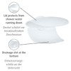 WENKO Turbo-Loc® Sora Wall Soap Tray, No Drilling Required in