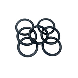 MACHSWON 50 Pcs Nitrile Rubber O-Rings 19mm OD 16mm ID 1.5mm Width Metric Sealing Washer Round O-Ring Gasket O Rings Seal Grommets Black