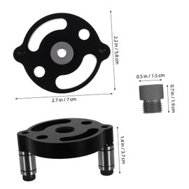 Vaguelly Punch Locator Woodworking Drill Kit with Drill Bushings Durable Vertical Drilling Guide Positioner for DIY and Professional Woodworking Tasks
