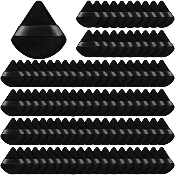 Revahope 100 Pcs Triangle Powder Puff for Face Powder, Beauty