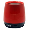 QFX BT-106RD Portable Rechargeable Bluetooth Speaker with Microphone - Red