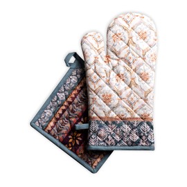 Maison d'Hermine Oven Gloves and Pot Holders Christmas Set