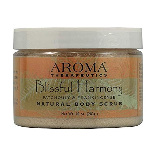 Abra Therapeutics Blissful Harmony Natural Body Scrub Patchouly and Frankincense - 10 oz