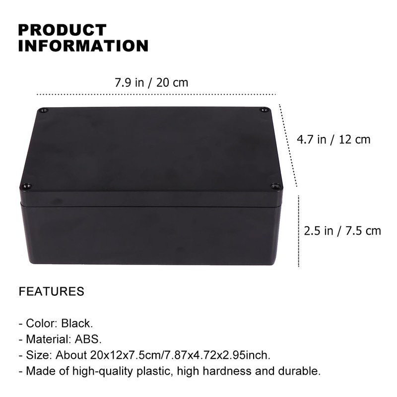 UKCOCO Wiring Box, Waterproof Box, Outdoor, Wiring, Waterproof, Dustproof Box,