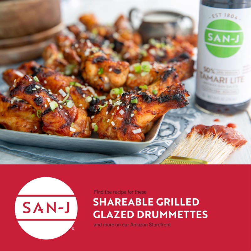 San-J - Gluten Free Tamari Lite Soy Sauce with 50%