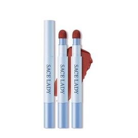 SACE LADY Labial Mate y Rubor en Crema Multiusos para Mejillas y Labios｜Textura Sedosa y Fácil de Difuminar｜Color Intenso y Natural｜Larga Duración｜V06 Coco Aterciopelado