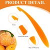 2 PCS Orange Peeler Tool,Citrus Opening Tool,Multi-Function Long Handled Orange