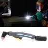 Welding Torch Head Plasma Welding Cutting Gun with Blue Curved