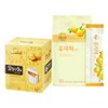 복음자리 유자차 스틱 15P +꽃샘 생강차 포션 15P Bokkeumjari Yuja Tea Stick 15P + Kkotsam Ginger Tea Portion 15P