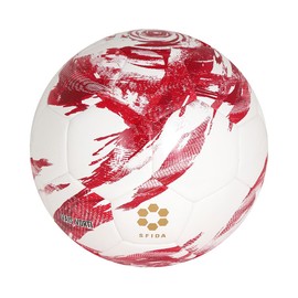 SFIDA Soccer Ball for Kids VAIS VORTI JR Light Weight 4 Ball (For Preschoolers) WHT/RED