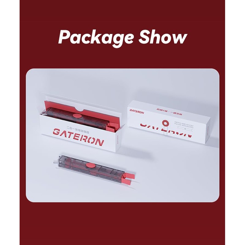 KPREPUBLIC GATERON Twins Tool Switch Puller Keycap Puller for Gaming