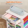 Lifewit Rolling Craft Cart with Pull-Out Tray and Drawer, Organizers