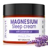 Magnesium Sleep Cream: Long Lasting Moisturizing Topical Magnesium Lotion with