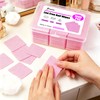 Lint Free Nail Wipes with Storage Case- 1080PCS Super Absorbent