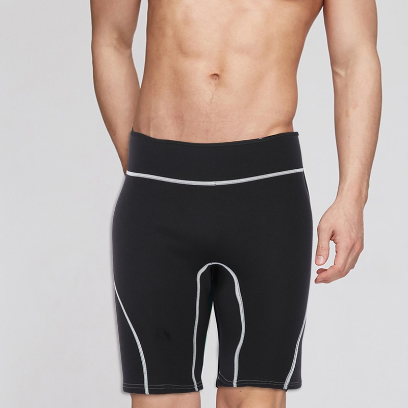 2mm Neoprene Man Male Diving Fifth Pants Snorkeling Swimming Trunks