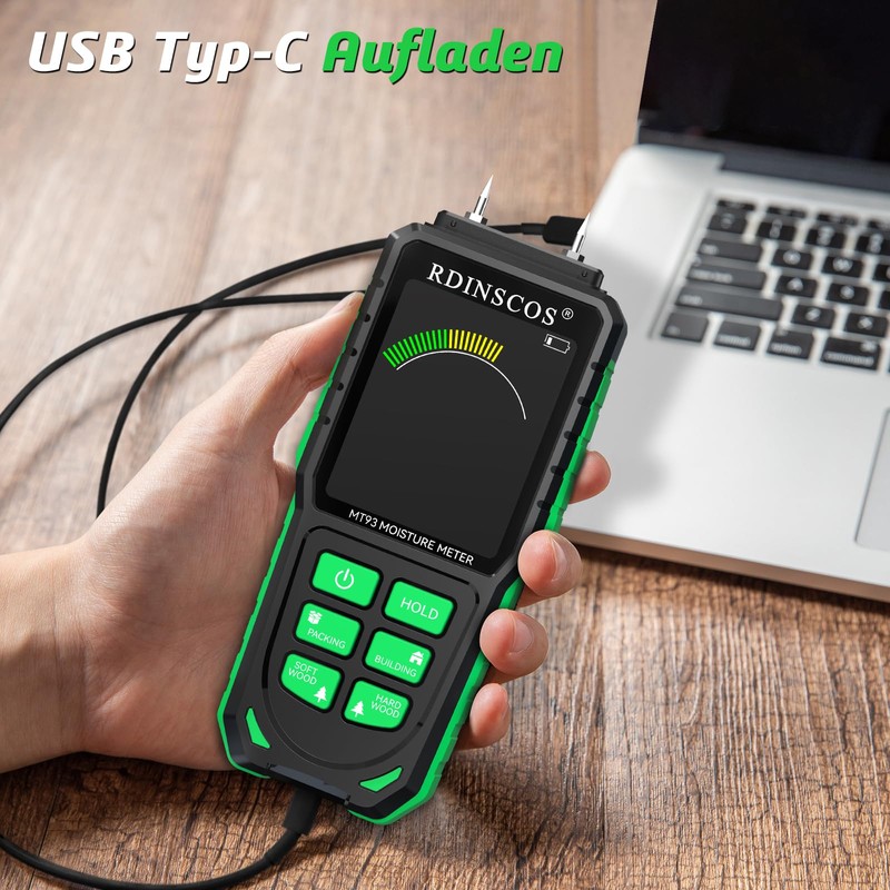 RDINSCOS Wood Moisture Meter (MT93)