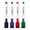 Java Magnetic Eraser Mini Whiteboard Marker x 12-Piece Set (1.5mm)
