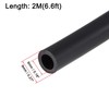sourcing map Lubricating Oil Hose 6mm(1/4") ID 9mm OD 6.6ft