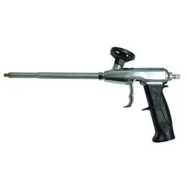 HandiFoam HT550 Gun Foam Applicator, 7 in. (18 cm) Barrel, Adjustable Bead Control, Compatible with Most Gun Foam Cans, Intermediate-Level Professional Polyurethane Spray Foam Gun