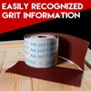 KONGMING Sandpaper Roll 93 mm x 10 m Grit 100