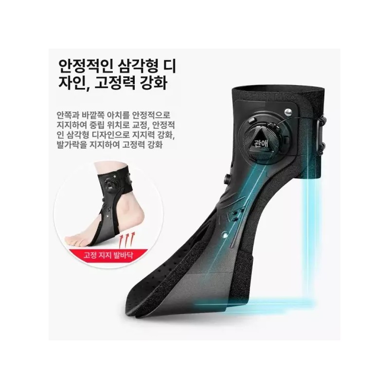 발목보호대 인대 접질림 재활 고정 반깁스 부상 보호용품 Ankle Support