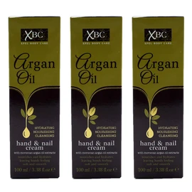 XBC Argan Oil Hand & Nail Cream 100ml – Choose Quantity (3x100ml)