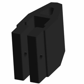 Polaris Hollow Bumper, Tall, Genuine OEM Part 5414323, Qty 1