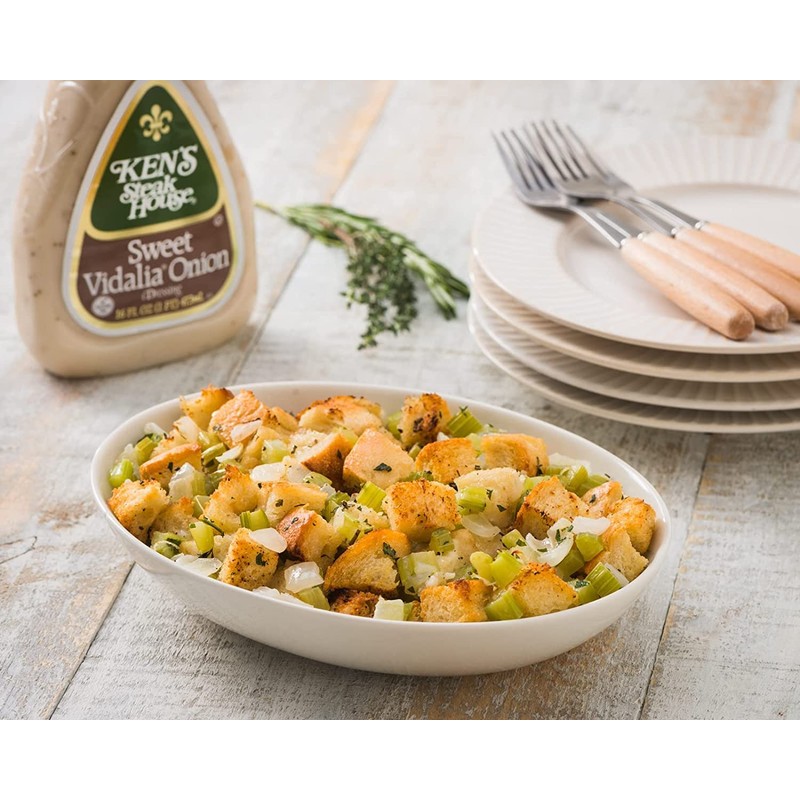 Ken's Steak House Sweet Vidalia Onion Dressing, 16 OZ (Pack